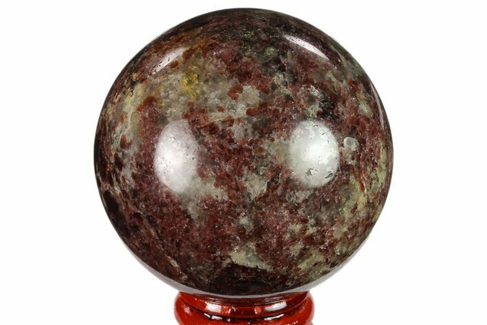 Polished Garnetite (Garnet) Sphere - Madagascar #132124